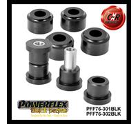 Powerflex Black FrTieBar Fr + Fr In Track CtrlArm Bushes Per MR2 SW20 REV1 89-91