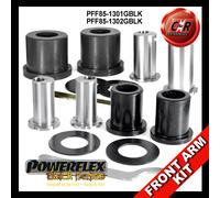 Powerflex Black Frwishbone Spazzole Camb + Castr Regolabile Per VW T5 Camion