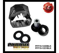 Powerflex BLACK Insert Inferiore Motore & Boccola Piccola Focus MK2 RS 05-10