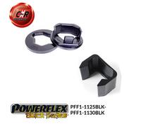 Powerflex Black Inserti Superiore Motore + Cambio (Petrol) Alfa MiTo 08-18