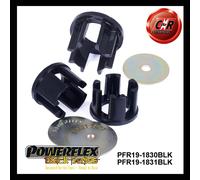 Powerflex Black Inserti Supporto Differenziale Posteriore Per Focus MK3 RS 16-18