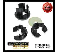 Powerflex Black Inserti Supporto Motore PFF46-820BLK / PFF46-821BLK