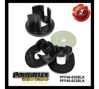 Powerflex Black Inserti Supporto Motore PFF46-820BLK / PFF46-822BLK