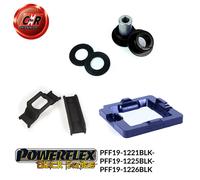 Powerflex Black Inserto Boccola Motore Piccolo Sx + Dx S40 04-12