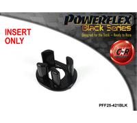 Powerflex Black Inserto Montaggio Motore Inferiore per Jazz, Per GK5 (14-20)