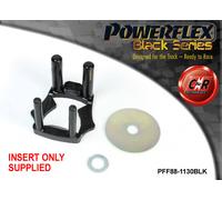 Powerflex Black Inserto Montaggio Motore Inferiore per Volvo V60 + R 11-18