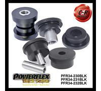 Powerflex Black Kit Boccole Motore per Exige S1 00-02: Su, Sump, Bassa