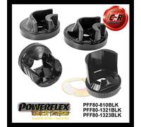 Powerflex Black Kit Insert Montaggio Motore & Cambio Per Zafira A 2.0T 2.2 99-04