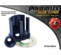 Powerflex Black Low EngMnt Insert Lrg Per Golf Mk8 2wd MLink 2020- PFF85-830BLK
