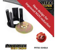 Powerflex Black Lowengmnt Inserti Lrg Gara per Passat B6 B7 06-Mid08
