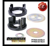 Powerflex Black Posteriore Differenziale Sinistro + Destro Inserti per 86/GT86