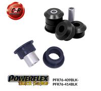 Powerflex Black Posteriore Fascio + Panhard Asta Per Spazzole PFR76-409BLK