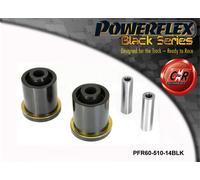 Powerflex Black Posteriore Fascio 14mm Spazzole per Renault Scenic3 09-16