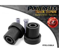 Powerflex Black Posteriore Fascio Mnt Spazzole Per VW Passat B5 Estate (96-05)