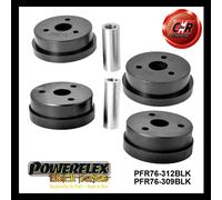 Powerflex Black Posteriore Inferiore 83.5mm + 79mm Ar Eng Spazzole per MR2