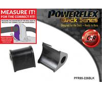 Powerflex Black RR o,Supporti Esterno 18mm Per VW Golf MK1 1973 -1985