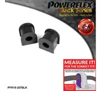 Powerflex Black Posteriore o,Spazzole 14mm Per Ford Fiesta Mk2 XR2 Solo