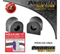 Powerflex Black Posteriore o,Spazzole 15mm per Delta HF TBO 2WD 86-92
