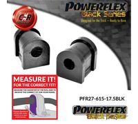 Powerflex Black Posteriore o,Spazzole 17.5mm per Jaguar F-Type 13on