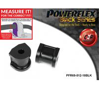 Powerflex Black Posteriore o,Spazzole 18mm Per Interno (2009-2014)