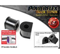 Powerflex Black Posteriore o,Spazzole 19.5mm per Exige Serie 3 12-16
