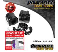 Powerflex Black Posteriore o,Spazzole 21.3mm per Gr Yaris (20-24)