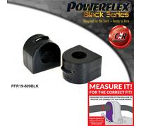Powerflex Black Posteriore o,Supporto Spazzole 18mm per Ford Focus Mk1 to06