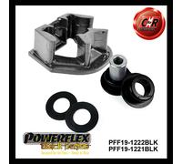 Powerflex Black Presto Basso Motore Mnt Inserti & Sml Boccola Per Ford Focus MK2