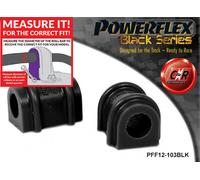 Powerflex Black Rollio Bronzine Barra 20mm Citroen Ax Mk1 & 2 86-98 PFF12-103BLK