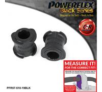 Powerflex Black Rrarb Spazzole 19mm per Porsche Cayman 987C 05-12