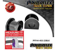 Powerflex Black RR Arb-Chassis Spazzole 23mm per Mitsubishi Evo 10
