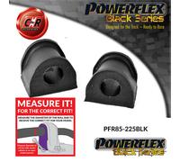 Powerflex Black RR Barra Rollio Supporti (Interno) Per VW Golf Mk1 (73-85)