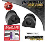Powerflex Black RR Barra Rollio Supporti (Interno) Per VW Golf Mk1 (73-85)