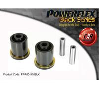 Powerflex Black RR Fascio Supporto Spazzole Per Renault Fluence (2009-ON)