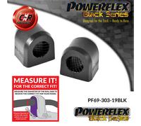 Powerflex Black RR o, A Chass Spazzole 19mm Per Forester 02-08 PF69-303-19BLK