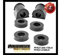Powerflex Black RR o, Spazzole 17mm + Collegamento Gomme Per XK8 XKR-X100 96-06