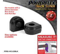 Powerflex Black RR o, Boccole di Montaggio 23mm Per BMW E70 X5 06-13