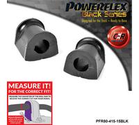 Powerflex Black RR o, Supporti Interno 15mm per Vauxhall Astra3 91-98