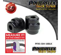 Powerflex Black RR o, Supporto Boccola 18mm Per BMW E36 3 Serie 90-98