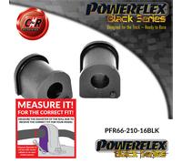 Powerflex Black RR o, Supporto Spazzole 16mm Per Opel Vectra B 95-02