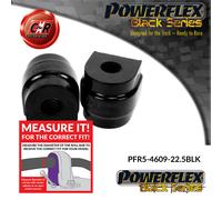 Powerflex Black RR o, Supporto Spazzole 22.5mm Per BMW Z4M E85 + E86