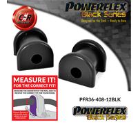 Powerflex Black Rr Roll Bar Bushes 12Mm Per Mazda MX-5 Mk3 05-15 PFR36-408-12BLK
