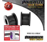 Powerflex Black RR Rollbar Supporti 19mm Per VW Golf Mk4 4WD 97-06