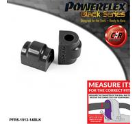 Powerflex Black RR o, Spazzole 14mm Per BMW 1 Serie Xdrive 11 Su PFR5-1913-14BLK