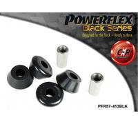 Powerflex Black RR Scossa Superiore Mnt Spazzole per Porsche 911 1969-1973