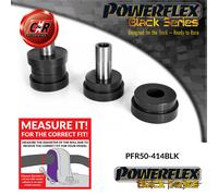 Powerflex Black RR Stabilizzatrice Barra Fuori Spazzole per Peugeot 206 98-06