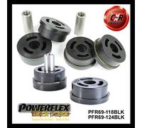 Powerflex Black Rr Subframe-Front Outrigger To Chassis Bushes Forester SG 02-08