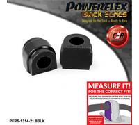 Powerflex Black RR o, Spazzole 21.8mm per Mini F57 Cab 2014-ON PFR5-1314-21.8BLK