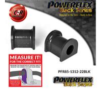 Powerflex Black Posteriore o,Bushes-Chass 22mm per T5 + 4WD 03-15