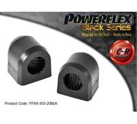 Powerflex Black Fr o, A Chass Spazzole 20mm Per Legacy 93-99 PF69-303-20BLK